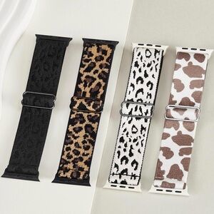 Animal Print Apple Watch Bands Set for Series 10 (38, 40,41,42)